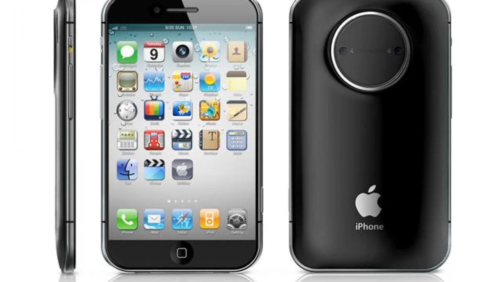 iPhone Pro, un concept de telefon cu cameră DSLR