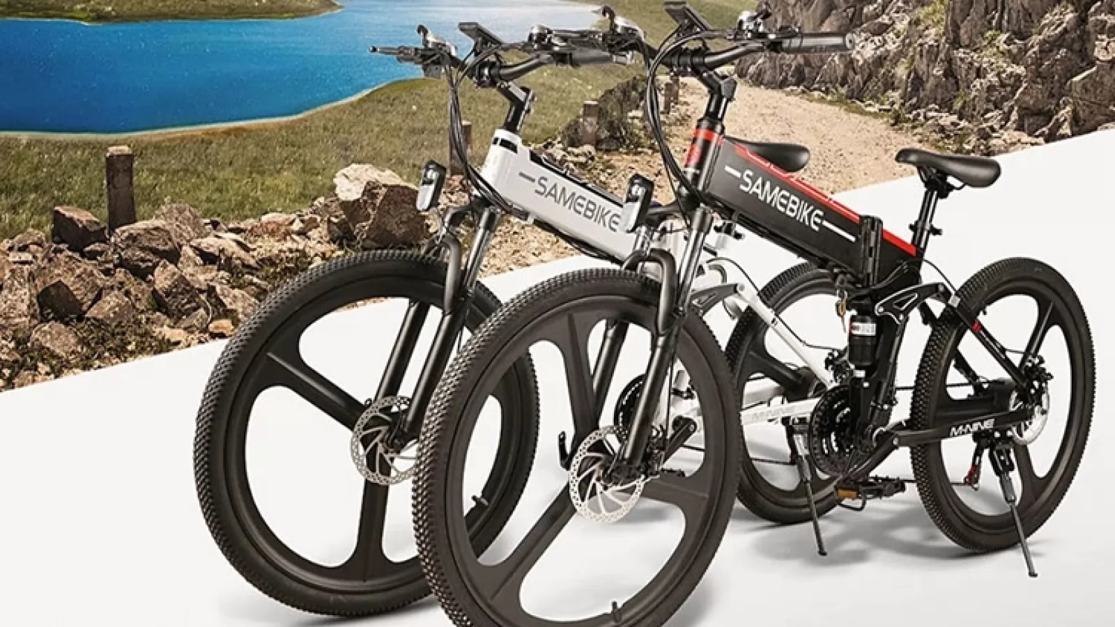 Bicicleta electrică Samebike LO26-BKN primește un discount atractiv pe Cafago și Ese livrează rapid din depozit european