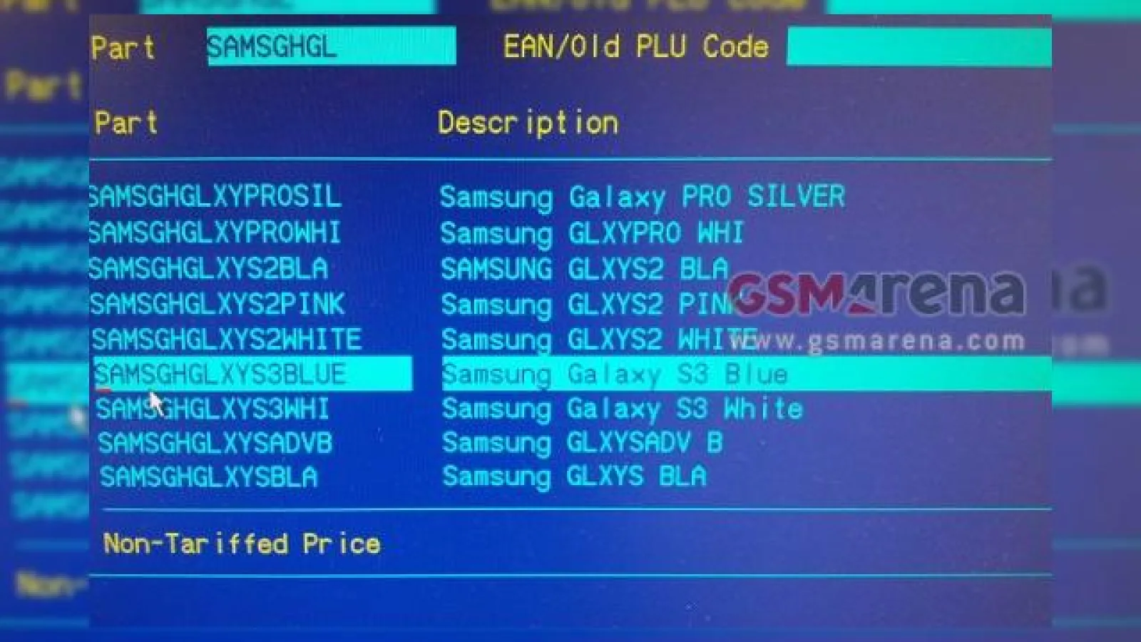 Samsung Galaxy S3 În două variante de culoare: alb și albastru [zvon]