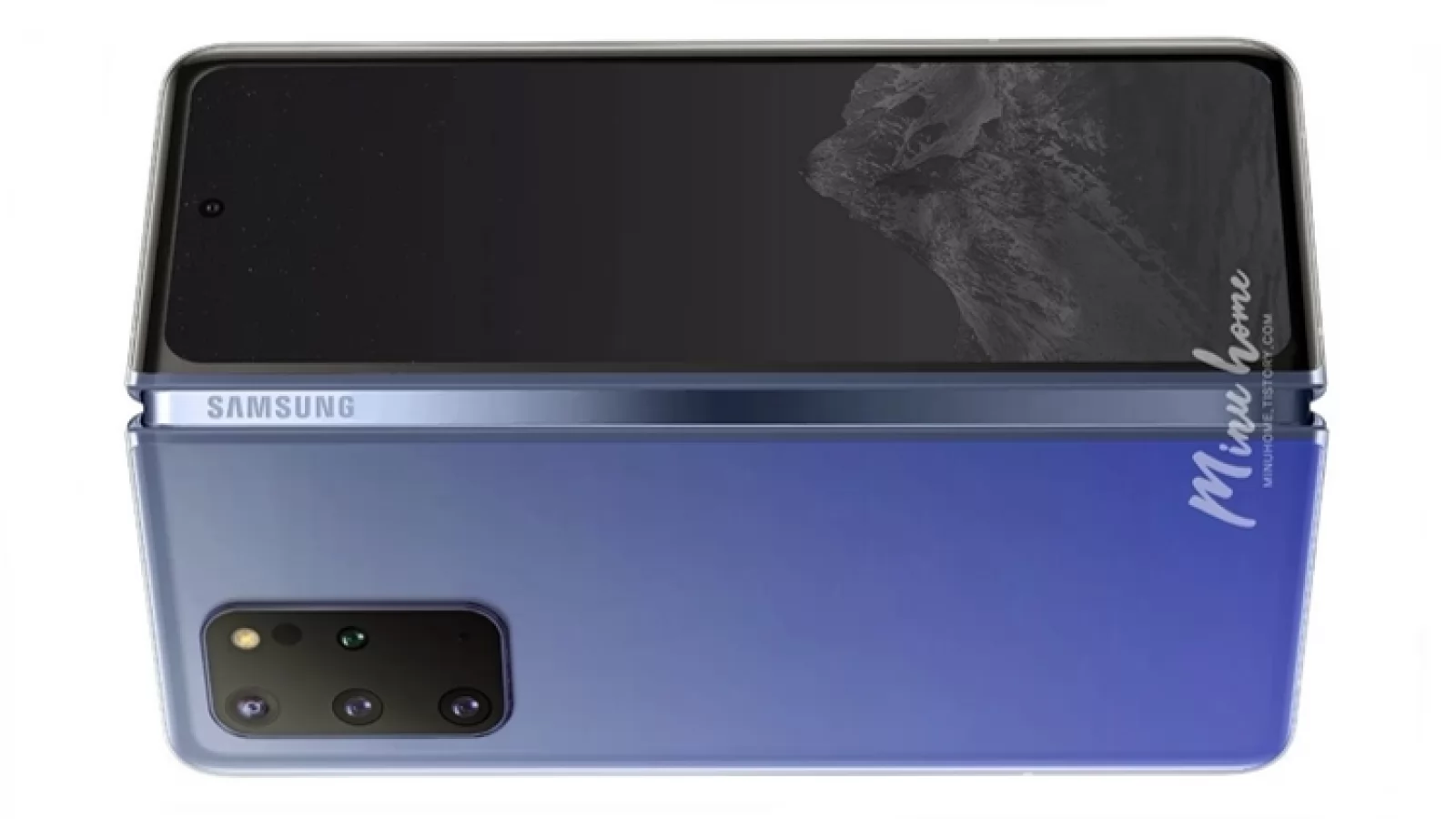 Samsung Galaxy Fold 2 apare în randări concept detaliate: ecran extern mai mare, extra camere în spate