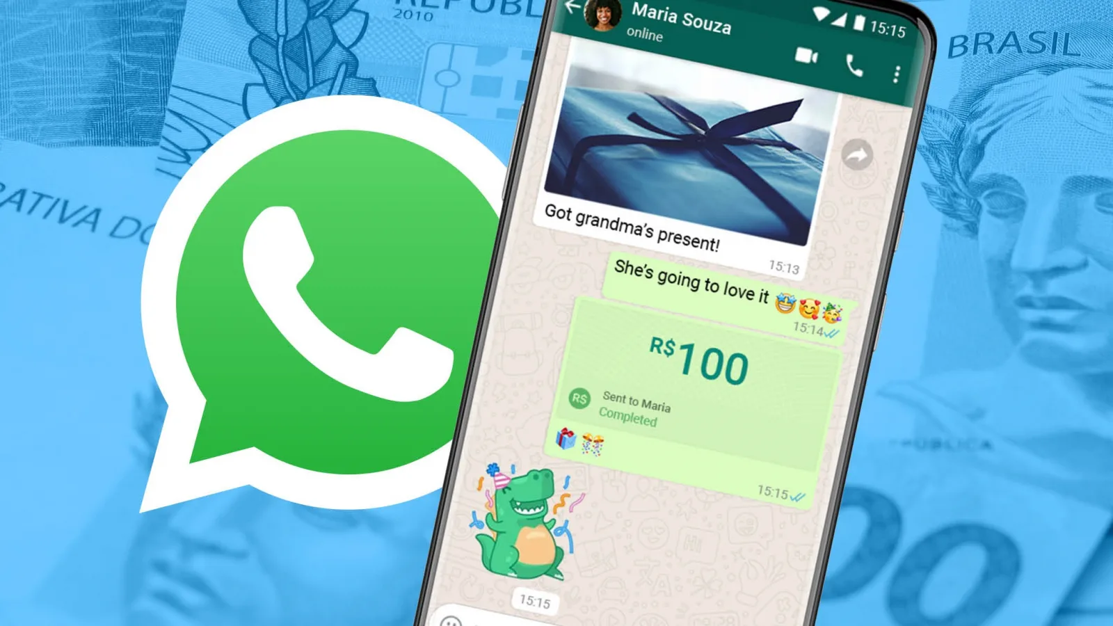 WhatsApp oferă acum un serviciu de plată în aplicaţie; A debutat în Brazilia