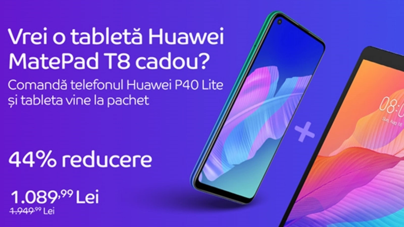 MEGA OFERTĂ: Achiziția lui Huawei P40 Lite de pe eMAG îți aduce astăzi o tabletă cadou (ofertă limitată)