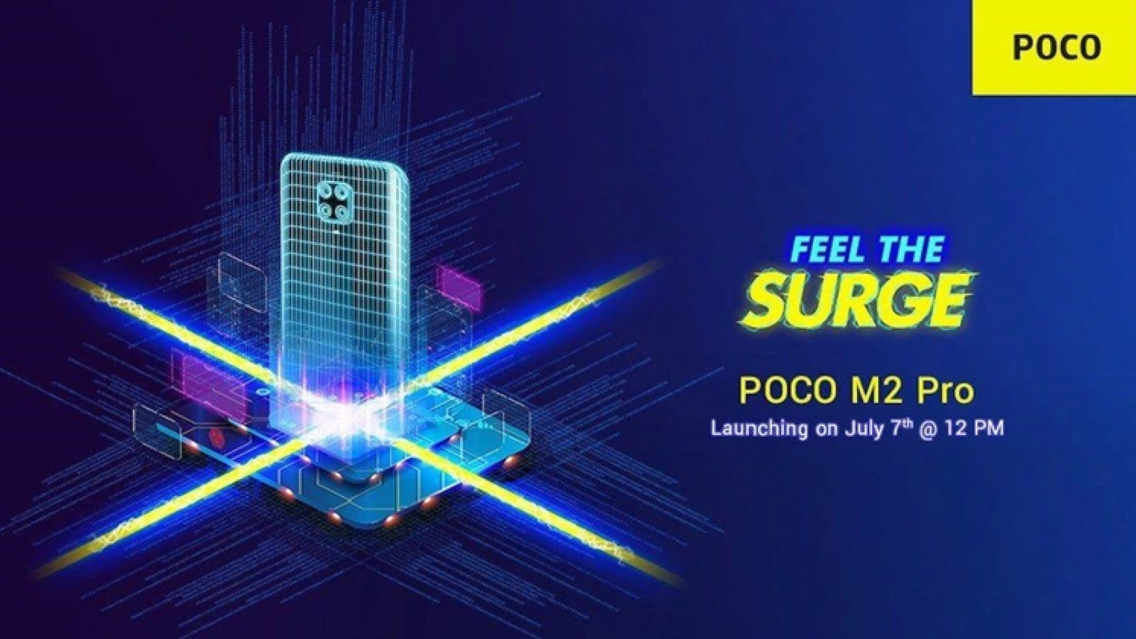 Poco M2 Pro se lansează pe 7 iulie și primul teaser dezvăluie un design familiar... Avem un alt rebranding