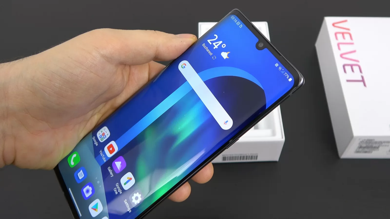 LG Velvet, telefon cu înregistrare ASMR, alunecos; Video-unboxing, prezentare și primele impresii înainte de Review