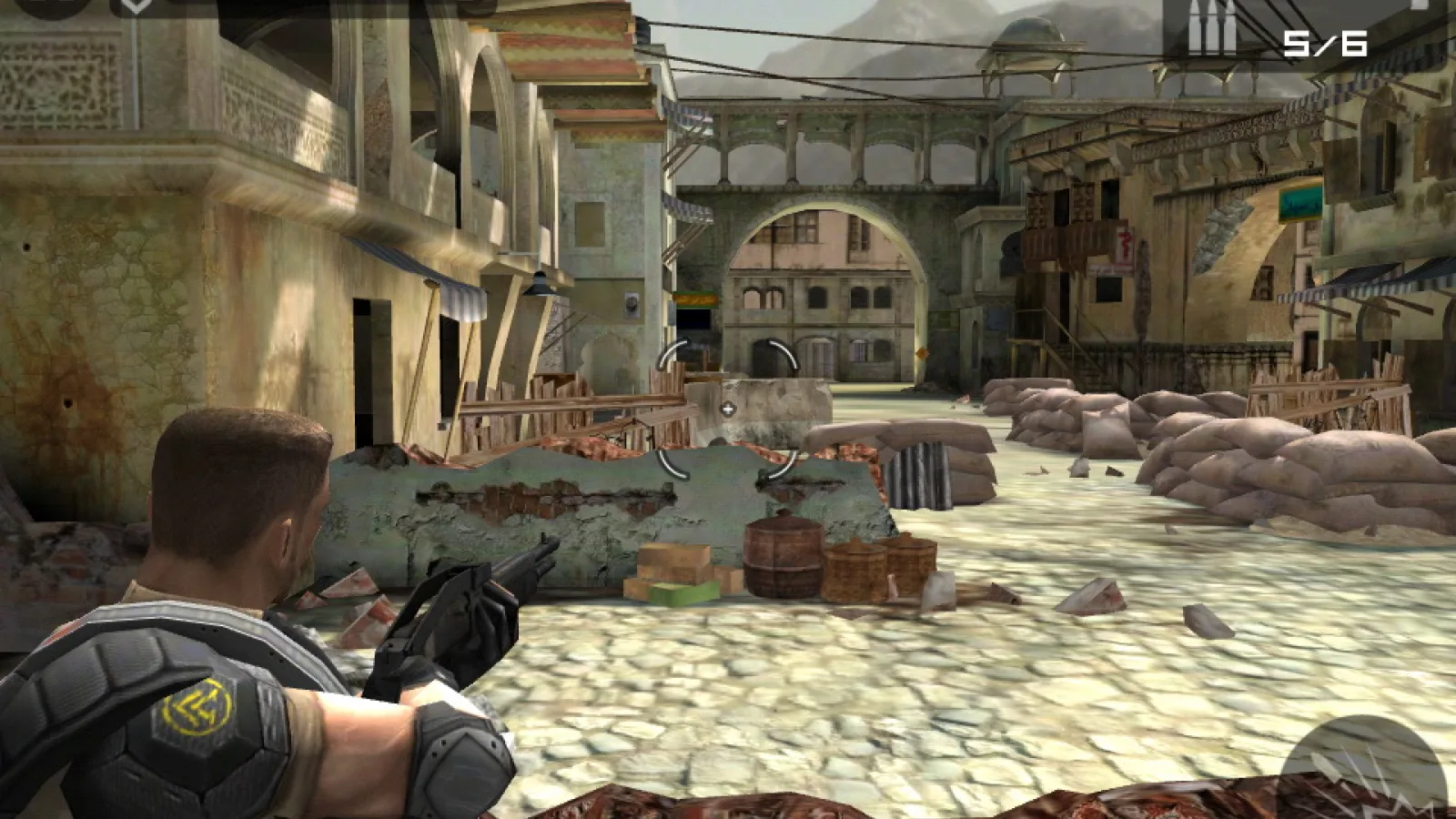 Frontline Commando Review - shooter static pentru Android cu interfață impresionantă (Video)