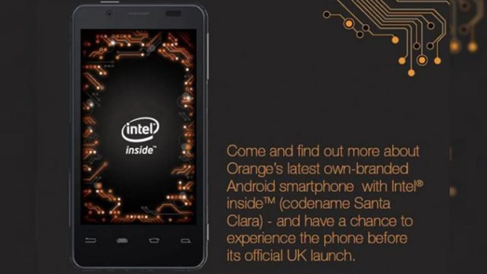 Orange Santa Clara - smartphone Android cu procesor Intel debutează din 31 mai 2012