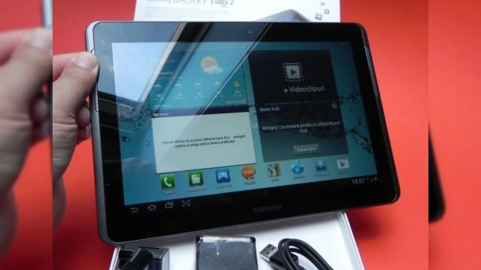 Samsung Galaxy Tab 2 10.1 Preview - prima tabletă Samsung cu Android 4.0 preinstalat a ajuns la Mobilissimo.ro! (Video)