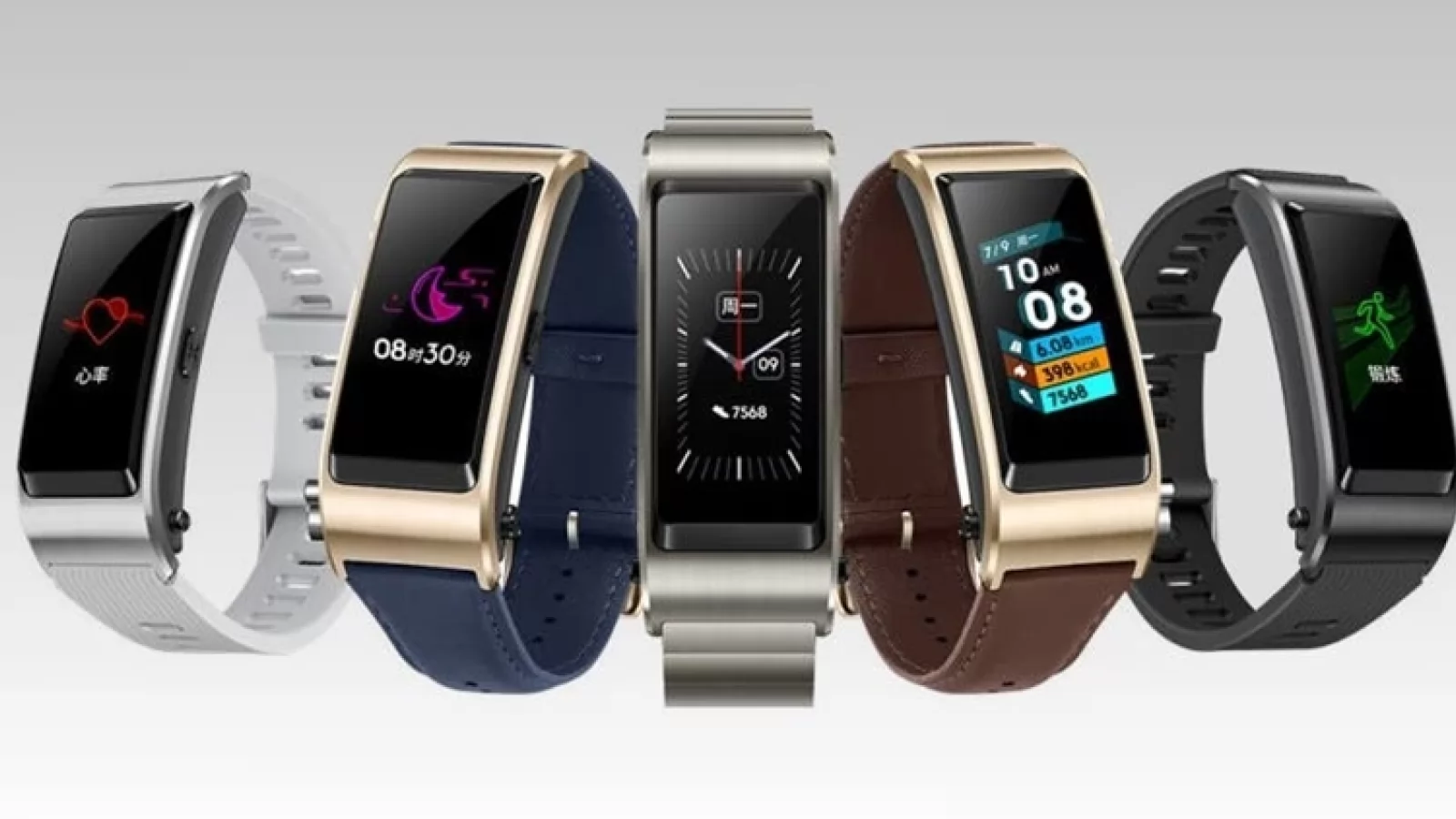 Huawei Talkband B6 este așteptată în 4 variante de culoare; Brățară fitness cu rol de headset Bluetooth