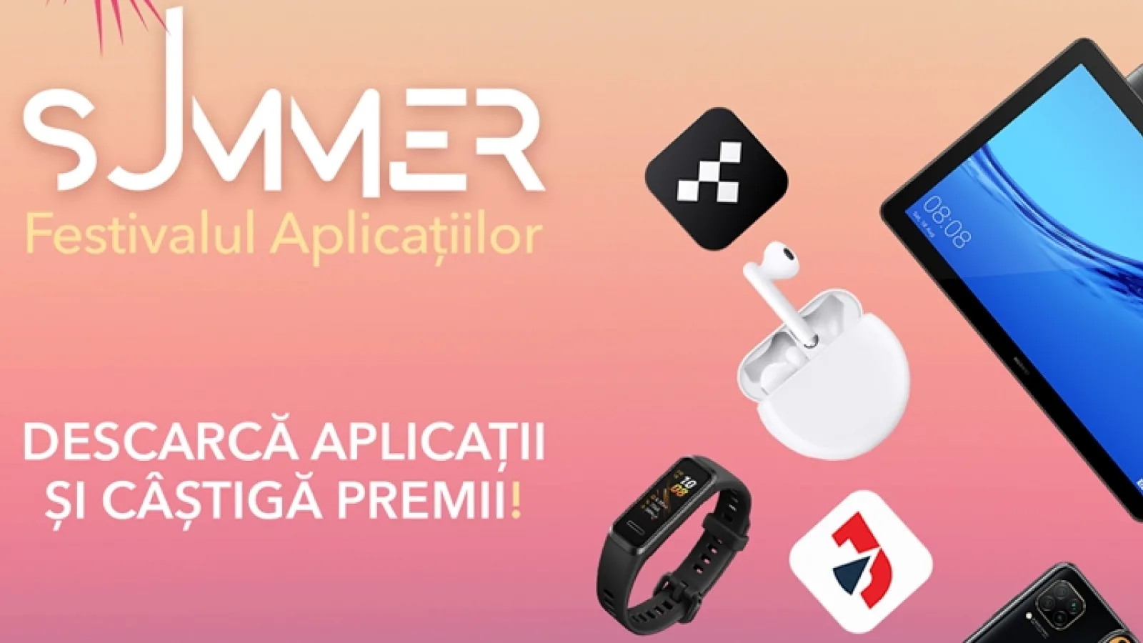 Huawei dă startul campaniei "Festival of Apps" prin care utilizatorii AppGallery pot câștiga premii de peste 140.000 de euro