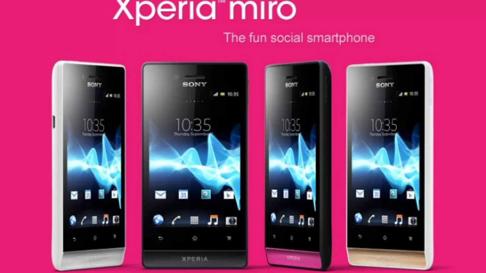 Sony Xperia Miro este acum oficial, anunțat pe Facebook! (Video)