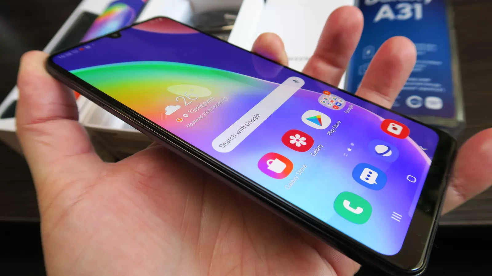 Samsung Galaxy A31 Review detaliat în limba română