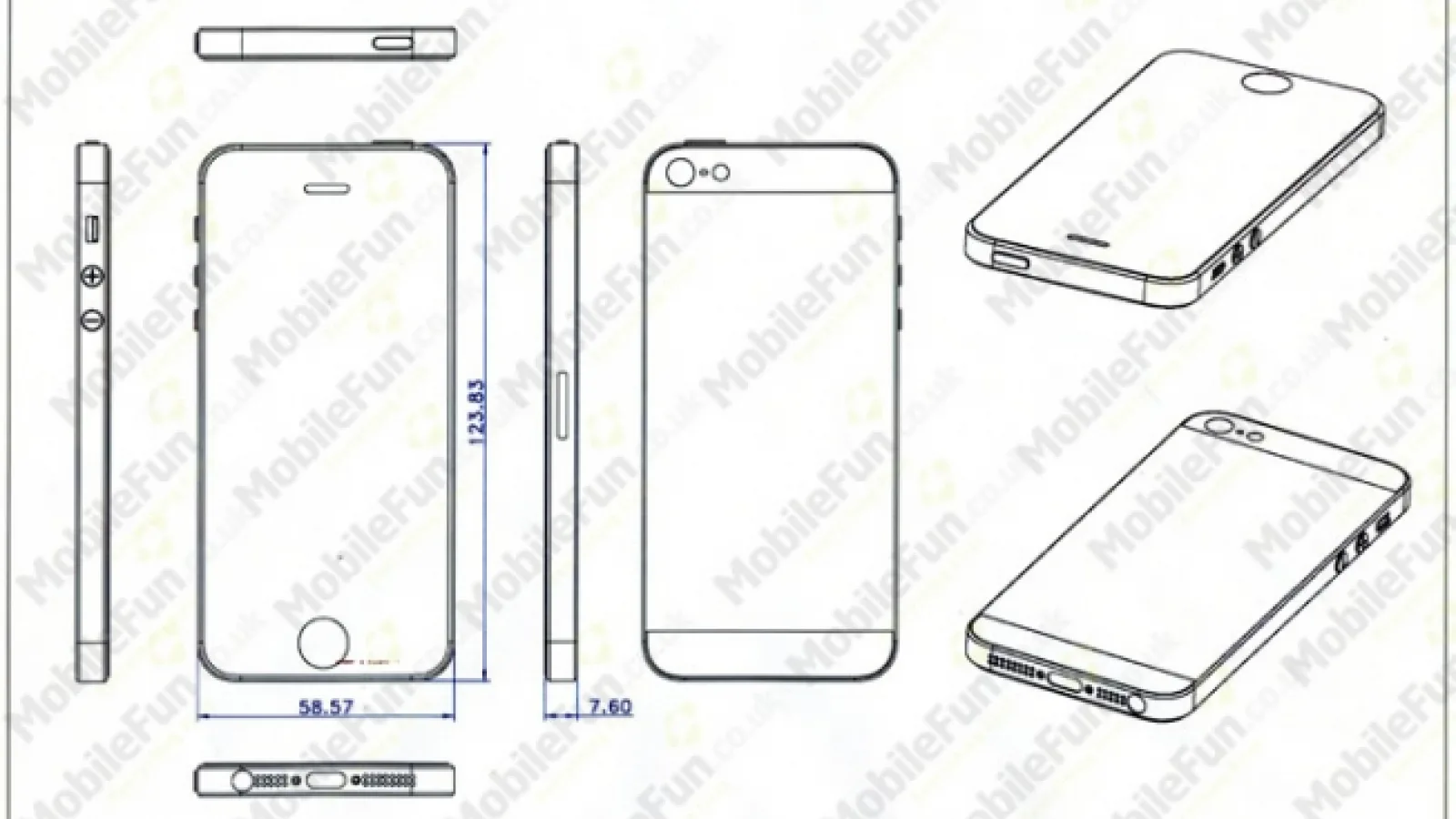 Noi designuri de carcasa pentru iPhone 5 indică o grosime de 7.6 mm