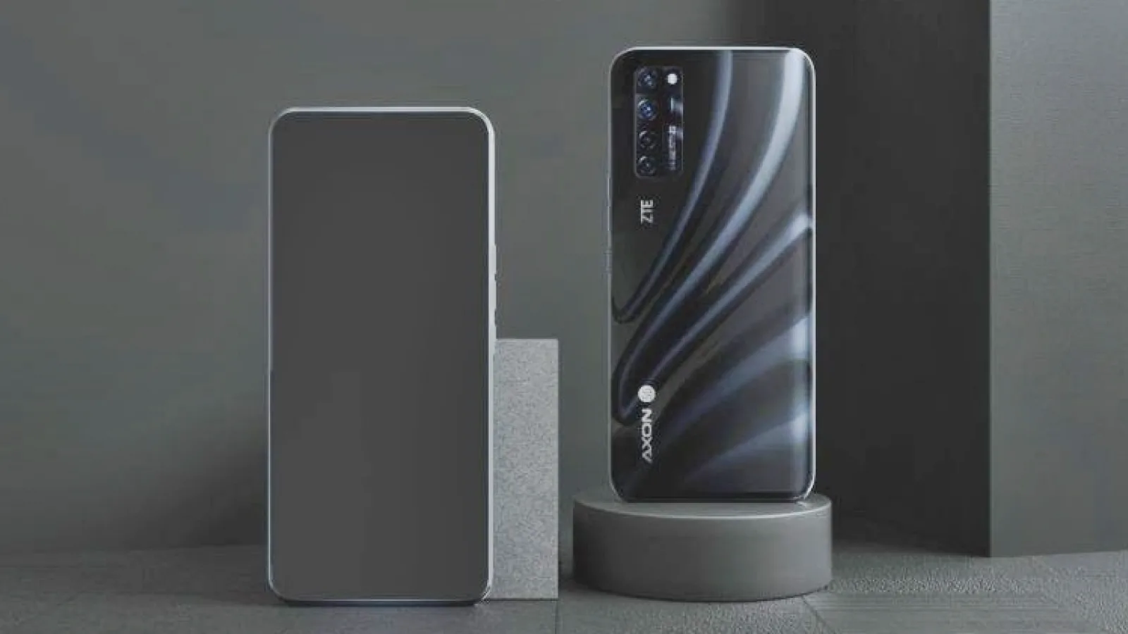 ZTE Axon 20 5G primeşte o randare oficială; Iată cum arată primul telefon cu camera selfie integrată sub ecran