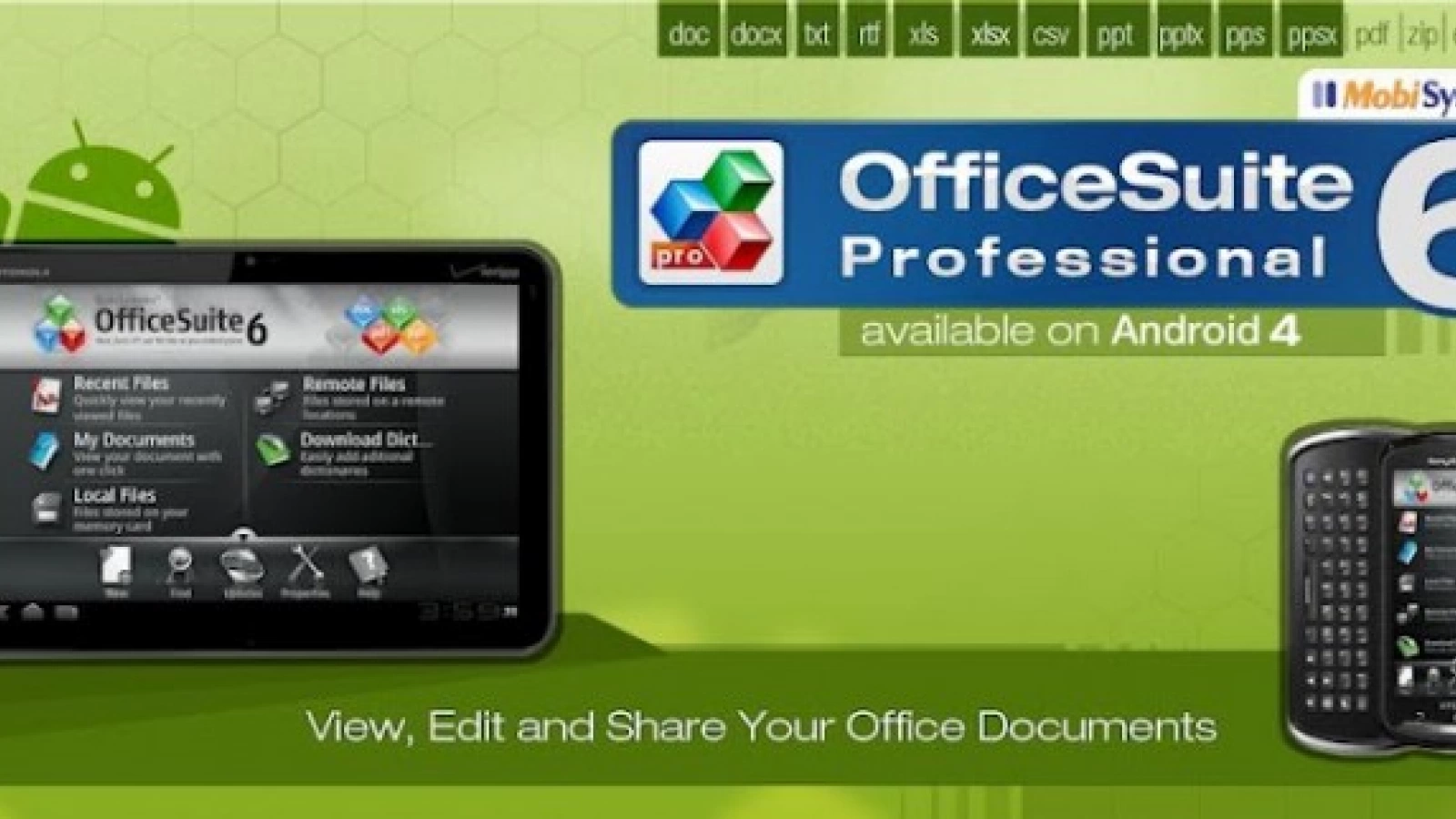OfficeSuite Pro 6+ acum la un super preț de doar 1 dolar În Google Play Store!
