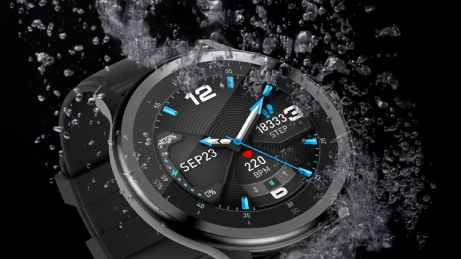 În oferta Cafago poți găsi astăzi smartwatch cu ecran circular de 1.28 inch și certificare IP68 pentru doar 105 lei!