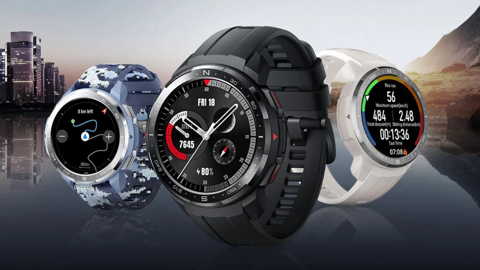 Honor anunţă ceasurile inteligente Honor Watch GS Pro şi Watch ES: ecran circular AMOLED + model de fitness dreptunghiular
