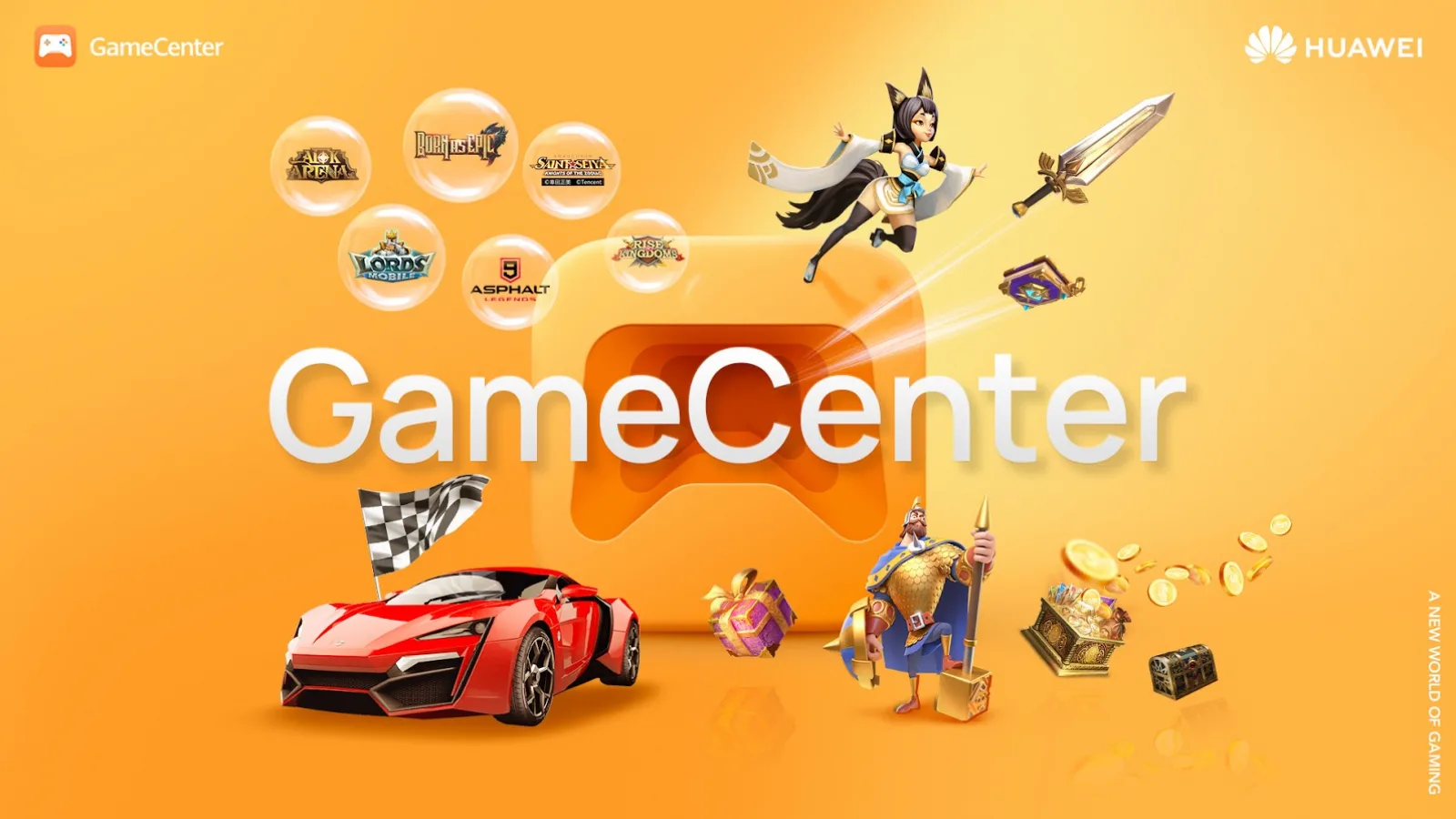 Huawei anunţă lansarea platformei de gaming Huawei GameCenter în 33 de ţări: beneficii pentru gameri + socializare