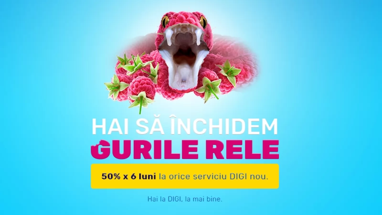 Digi închide "gurile rele" cu cea mai bună ofertă din această toamnă: 50% reducere timp de 6 luni la un nou serviciu contractat