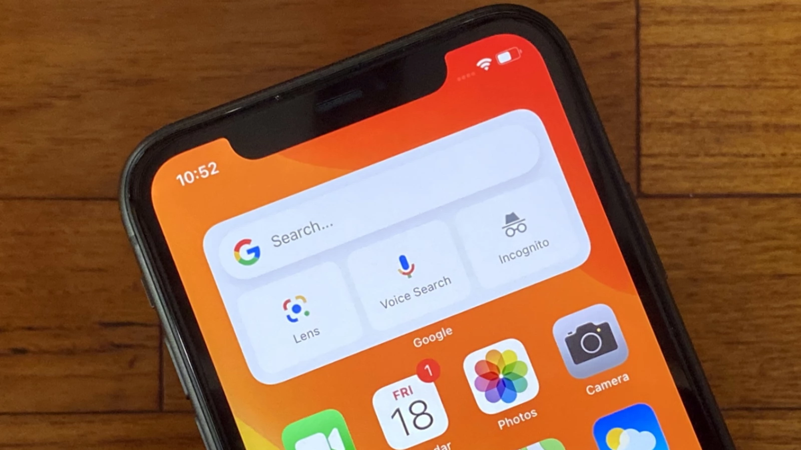 Widgetul Google Search este acum disponibil pe terminalele iOS