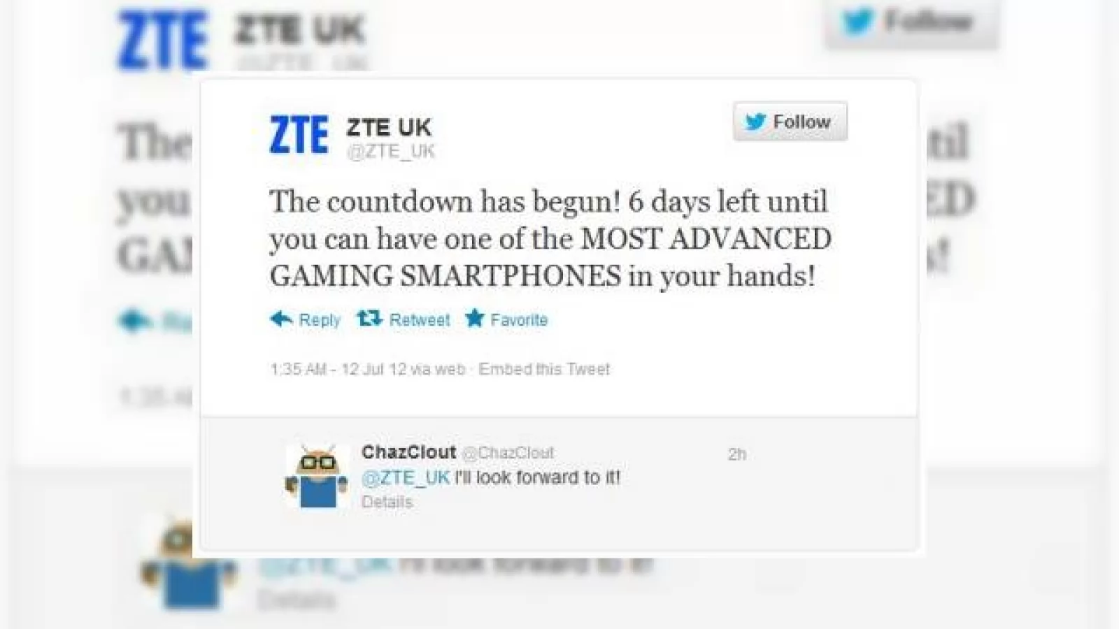 ZTE pregătește un smartphone axat pe jocuri