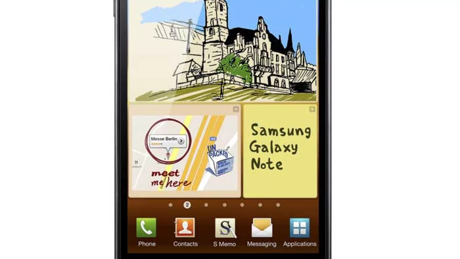 Samsung Galaxy Note, la generația a doua, din 30 august - colecție de zvonuri