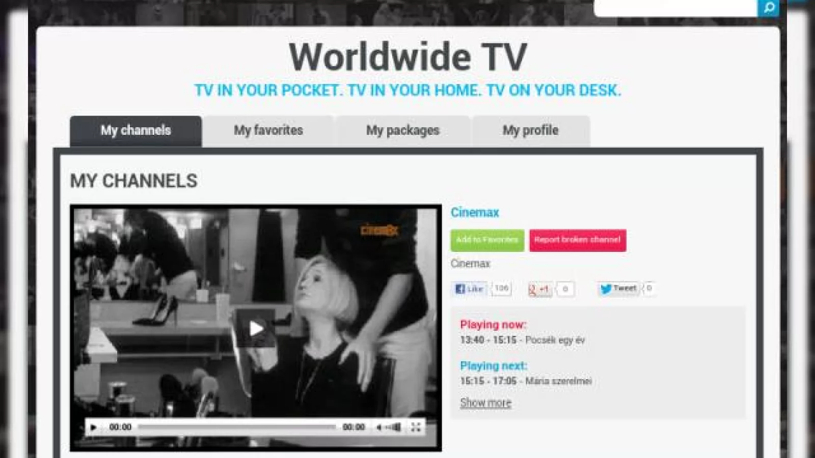 WWTV.ro - urmărește posturile TV preferate pe telefonul mobil și tabletă
