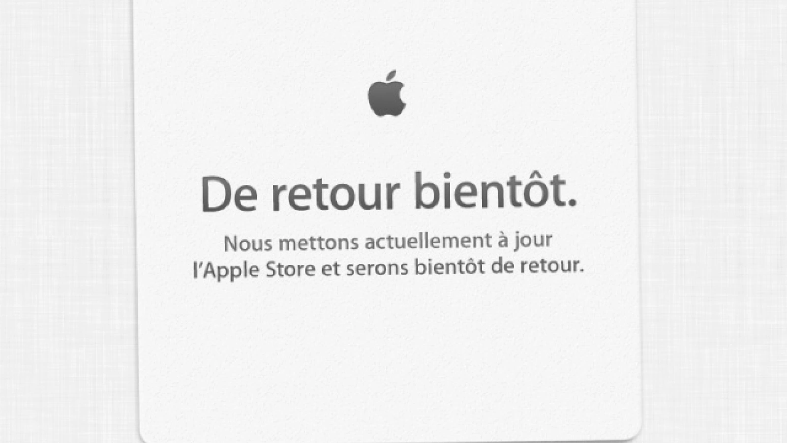 Apple Store ne anunță că "se va Întoarce" În 18 limbi diferite; Indiciu cu privire la un produs nou?