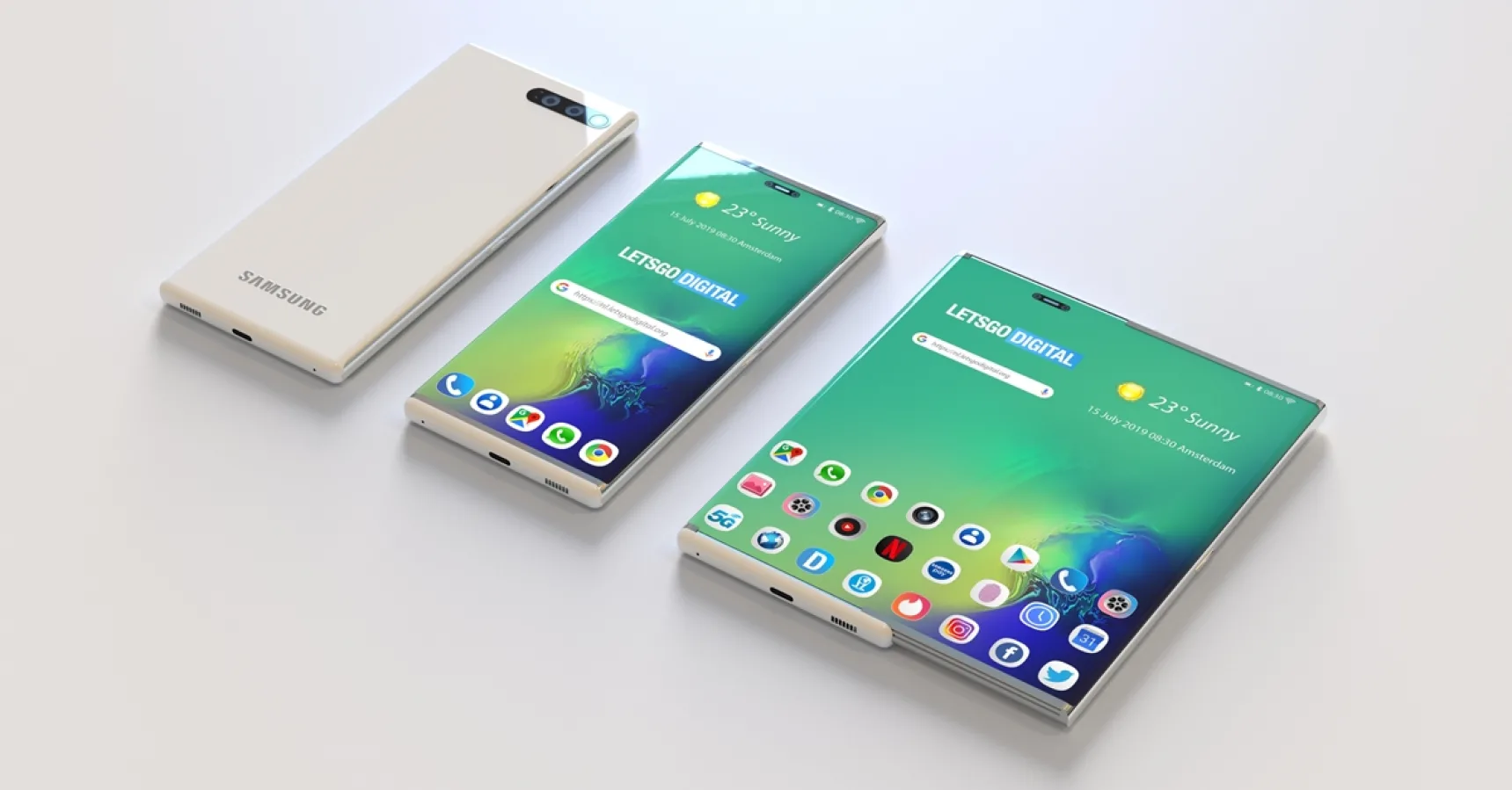 Samsung pregătește formatul viitorului; Un smartphone rulabil ar fi gata de lansare în 2021