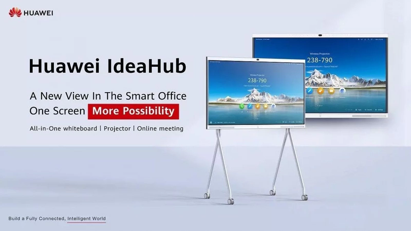 Huawei prezintă IdeaHub, un tool de colaborare inteligentă şi ecosistem pentru birouri smart