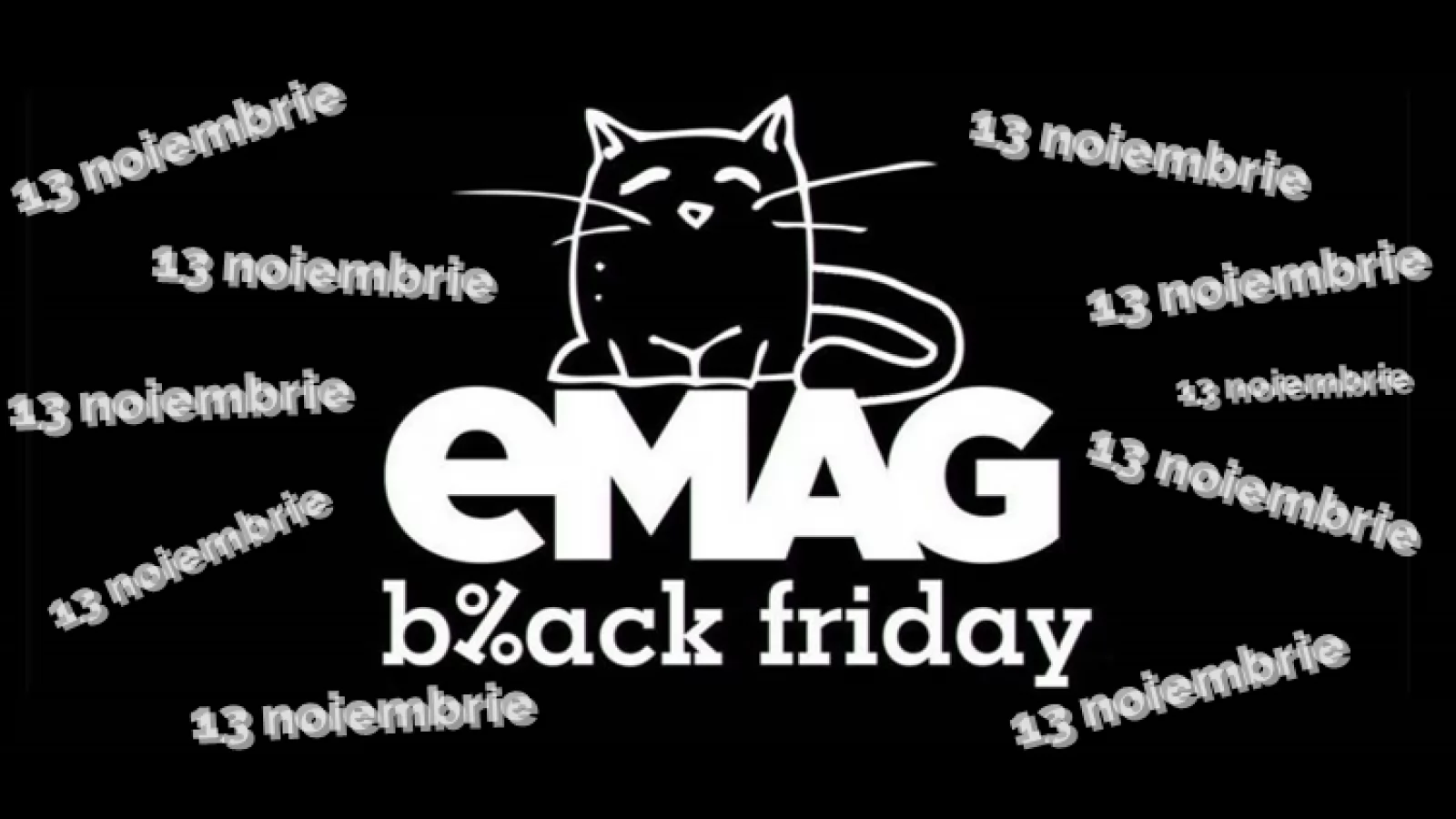 Black Friday 2020 va avea loc la eMAG pe 13 noiembrie