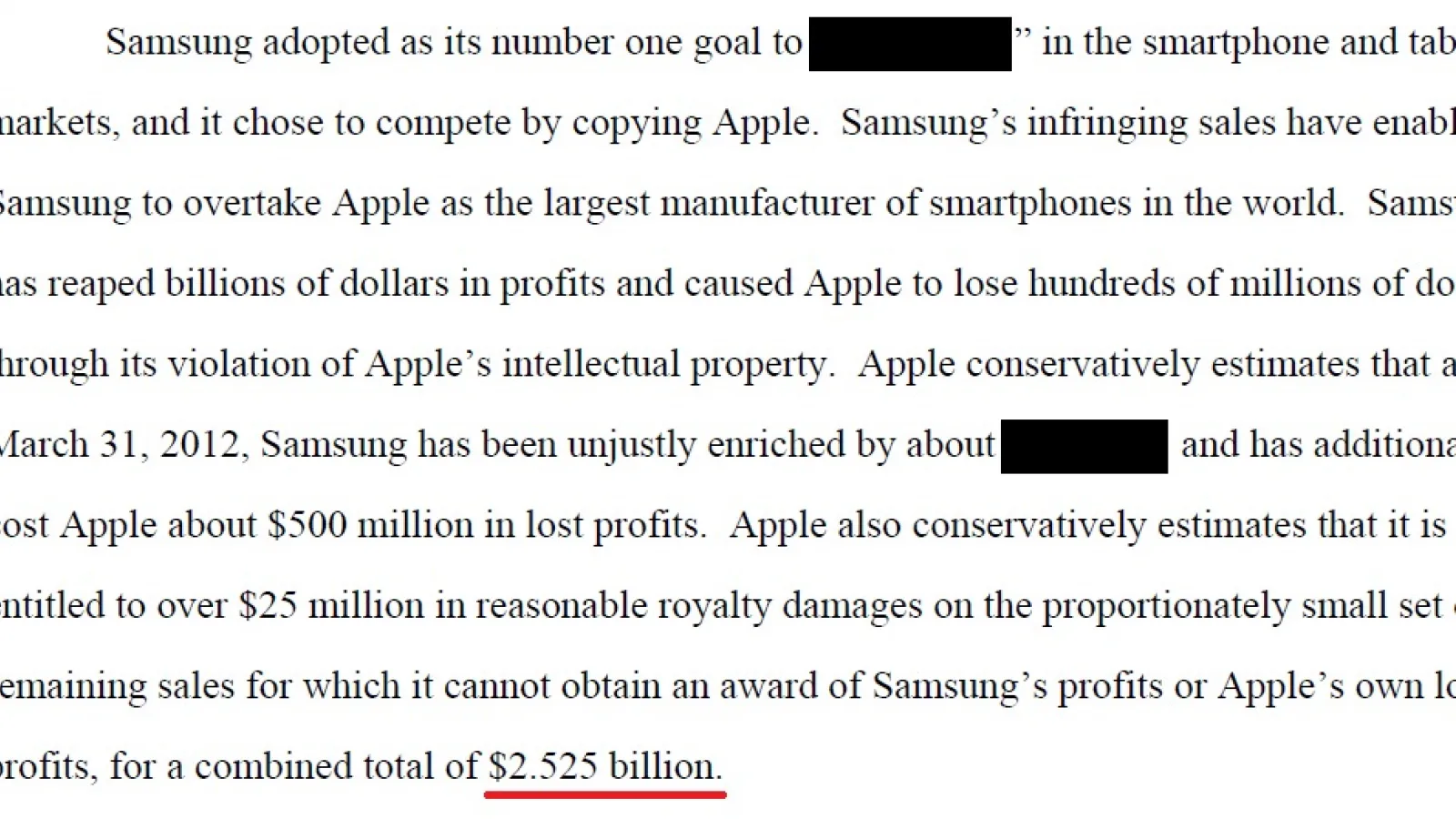 Apple vrea despăgubiri de 2.5 miliarde de dolari de la Samsung, 2 miliarde doar presupusul profit realizat de Samsung pe seama "copierii Apple"