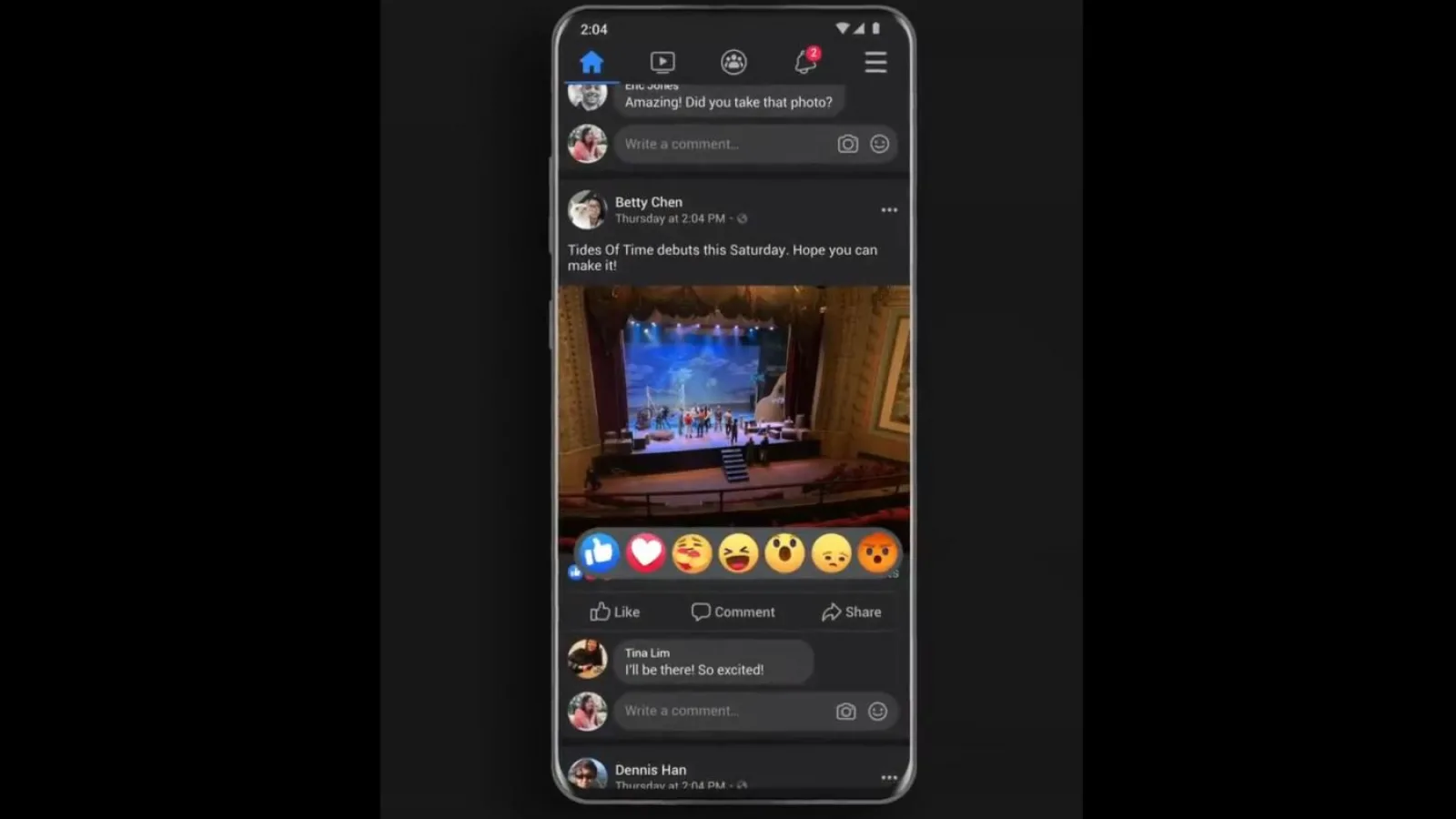 Facebook Dark Mode ajunge în sfârşit pe iPhone şi telefoanele Android; Oficiali FB confirmă sosirea cu un demo video
