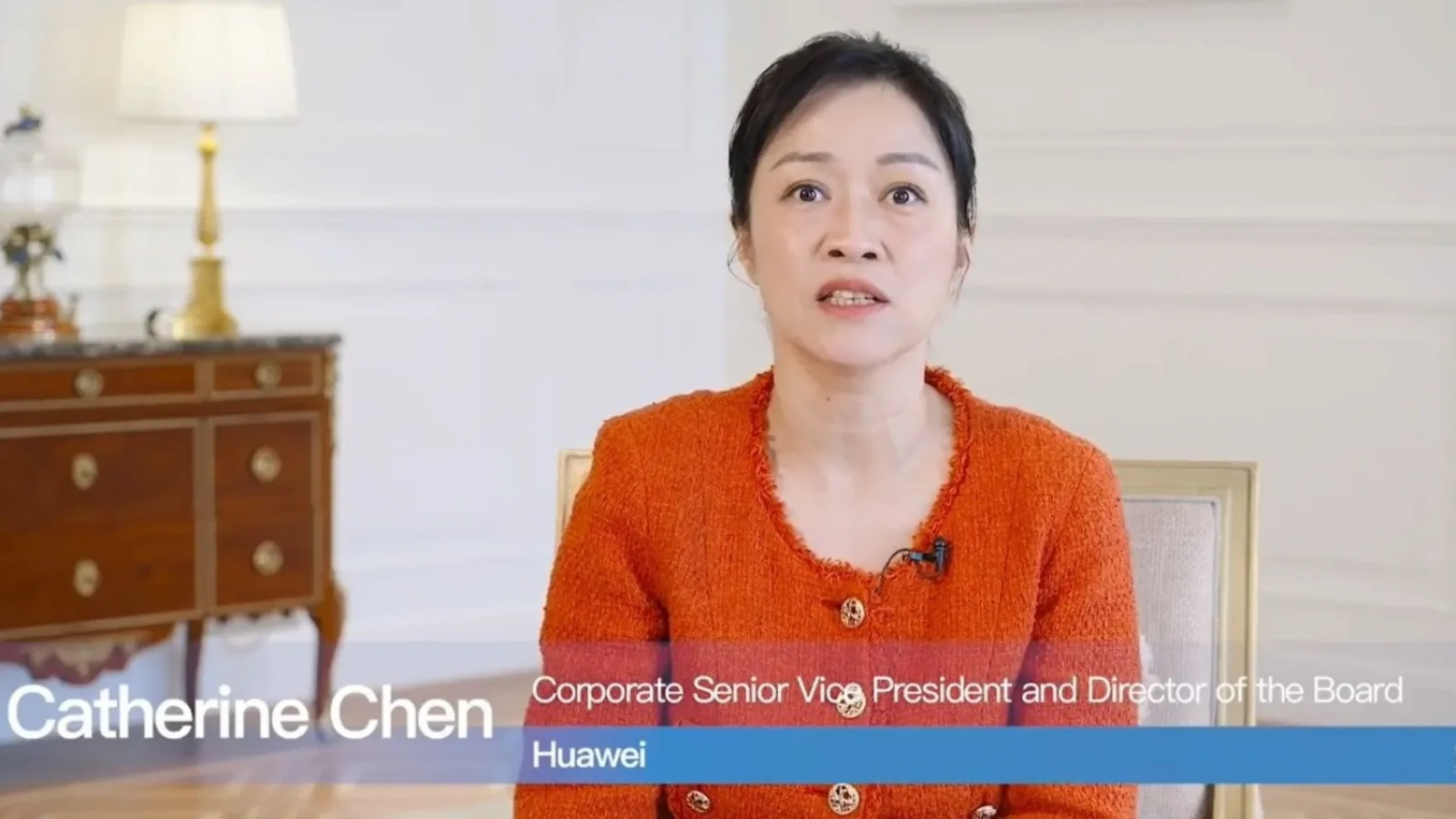 Huawei transmite un mesaj de inovaţie prin educaţia tinerilor, egalitatea şanselor prin discursul vicepreşedintelui său, Catherine Chen