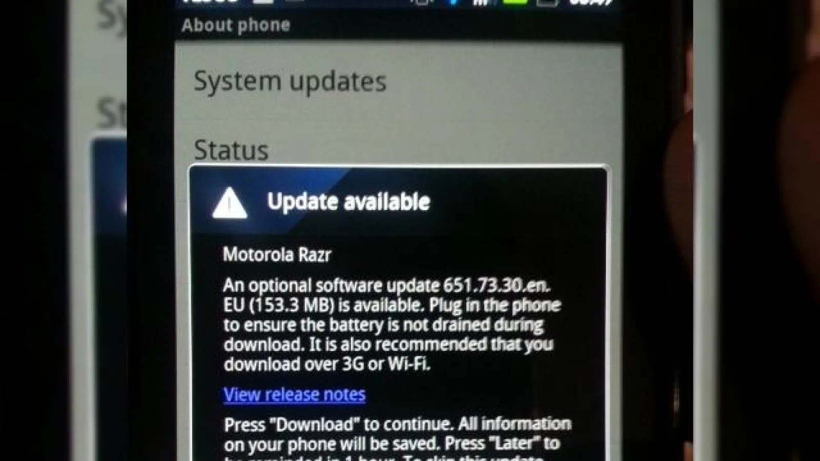 Motorola RAZR XT910 a primit Android 4.0 Ice Cream Sandwich