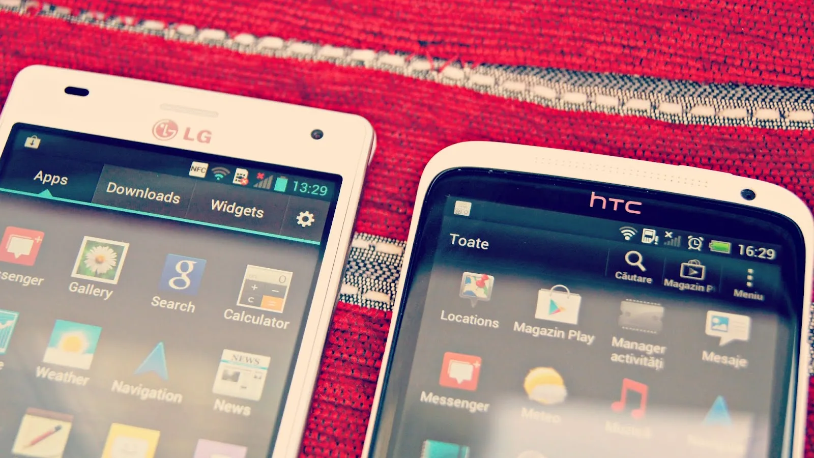 HTC One X vs LG Optimus 4X HD - comparație Între testele uzuale de benchmark specifice telefoanelor Android