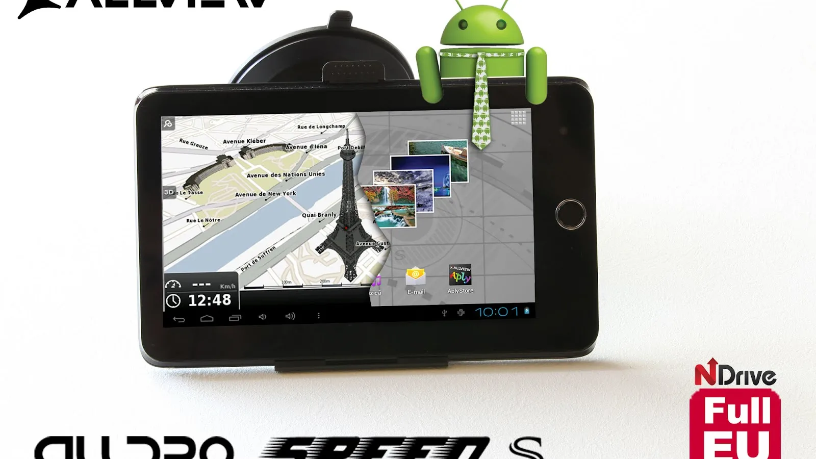 Allview Alldro Speed S, tableta nouă cu soluție navigationala Ndrive la pachet