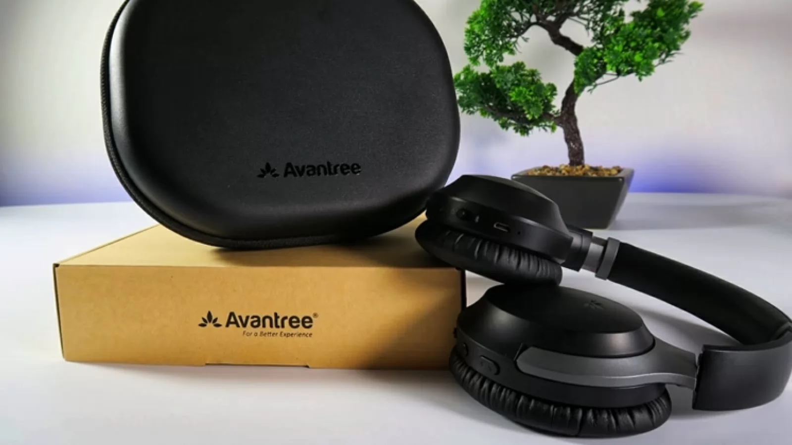 Prezentare Avantree Aria Pro AS90P - Căști wireless cu ANC, NFC și baterie generoasă; Perfecte pentru călătorii
