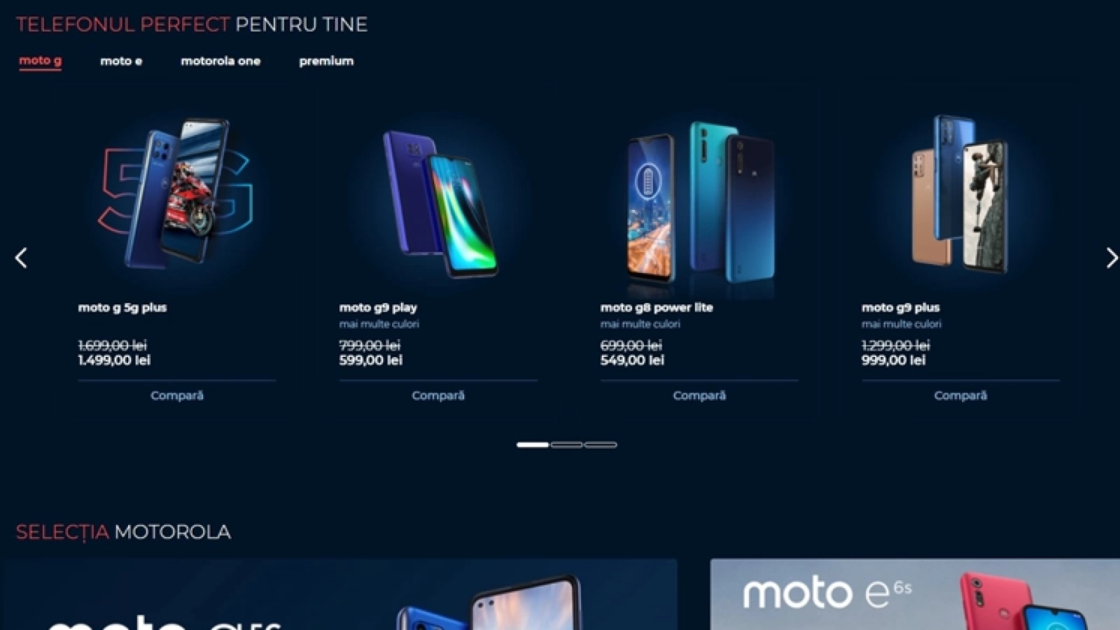 Motorola îşi lansează propriul magazin online în România; Oferă reduceri speciale clienţilor, livrare gratuită