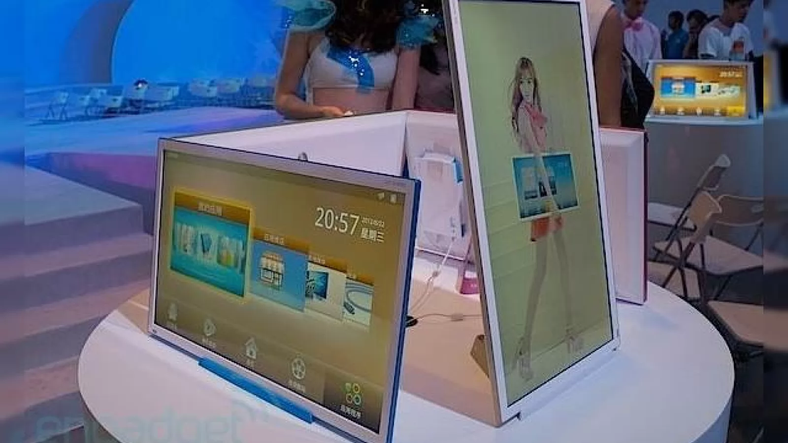 Ice Screen, la limita dintre tableta și Smart TV: Un terminal Android de 26 de inch