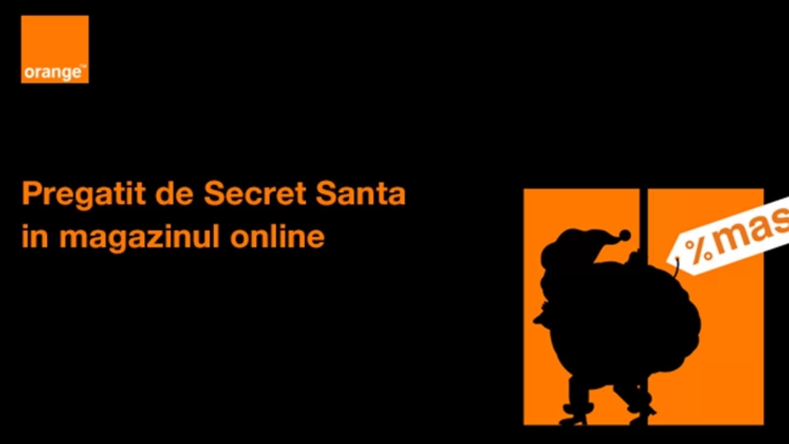 Orange vine cu o ofertă specială "Secret Santa" de sărbători; Telefoane, gadget-uri și accesorii la prețuri speciale