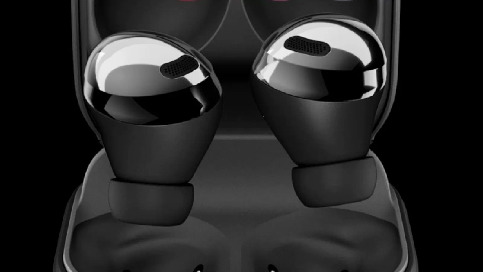 Noile căști wireless Galaxy Buds Pro ni se prezintă astăzi într-o randare în varianta pe negru; Vor debuta alături de Galaxy S21
