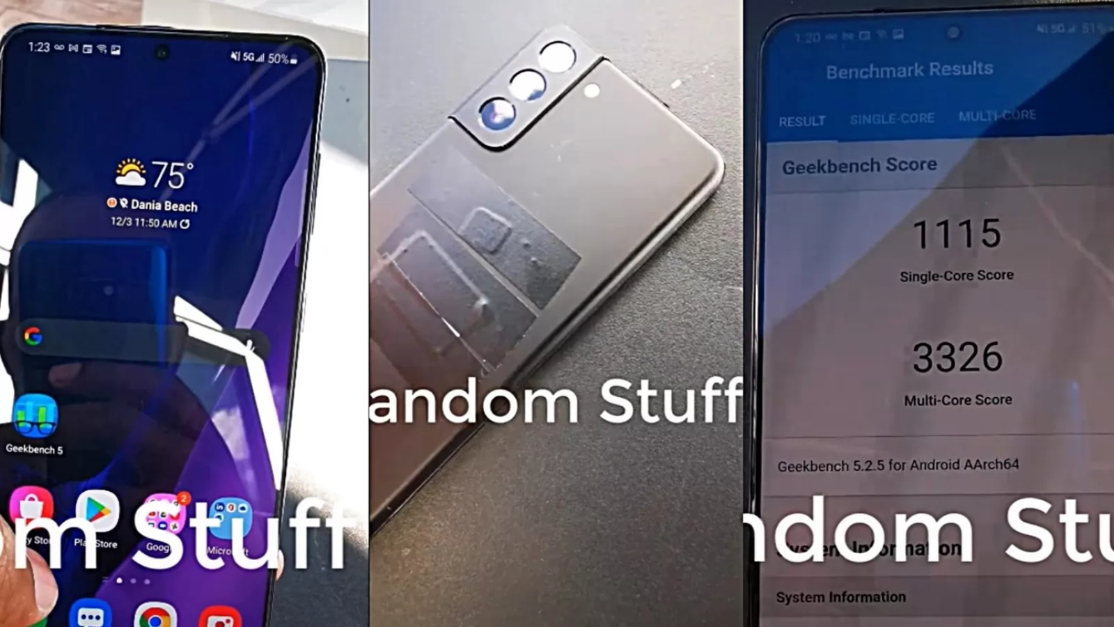 Samsung Galaxy S21+ apare într-un prim video pe Youtube! Avem și un benchmark în Geekbench 5