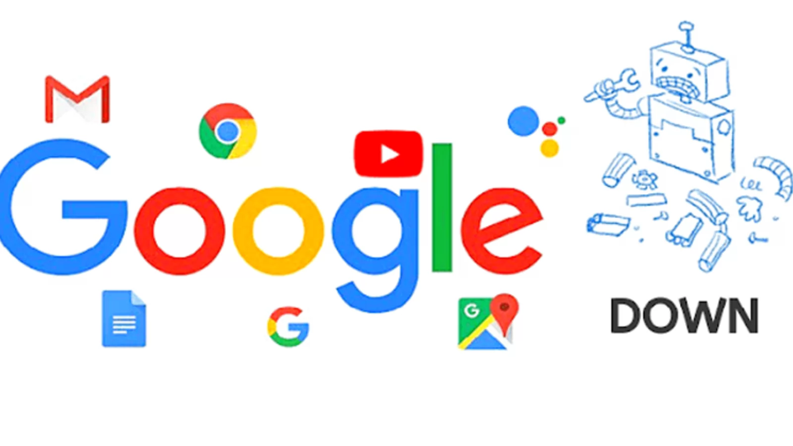 [UPDATE] Serviciile Google au picat! Google Classroom, Gmail, Youtube și Magazinul Play sunt momentan indisponibile