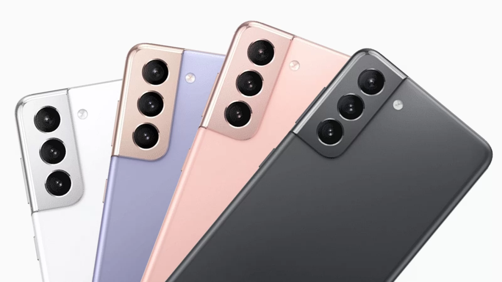 Samsung Galaxy S21 prezentat într-o galerie completă de imagini; Vedem flagship-ul în toate cele 4 variante de culoare