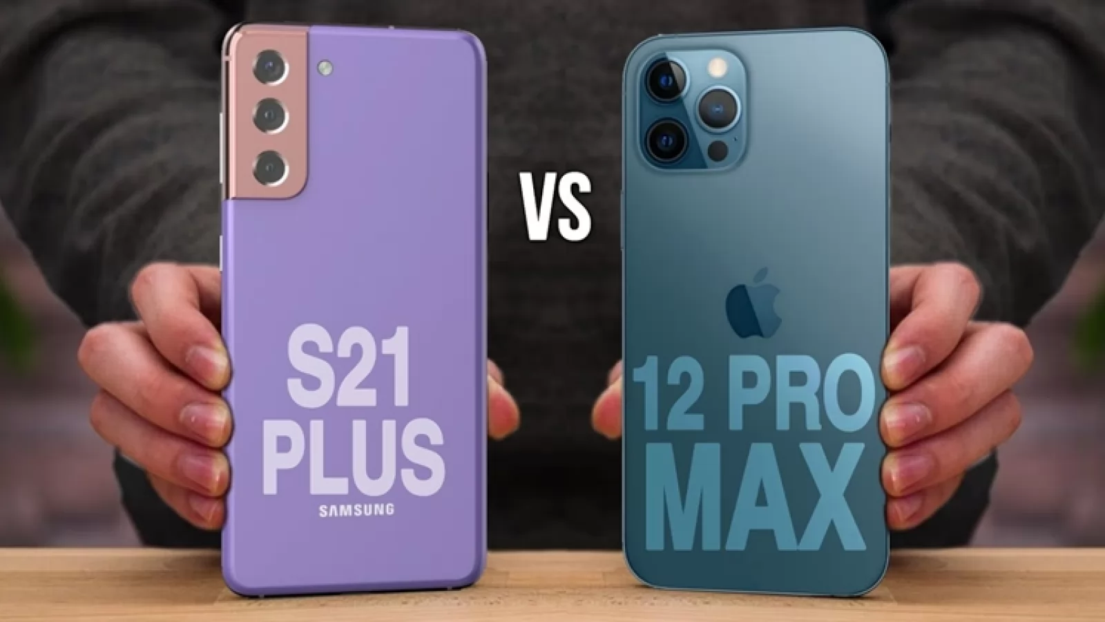 Galaxy S21+ apare într-un nou hands-on; Avem parte de o comparație a camerei cu iPhone 12 Pro Max