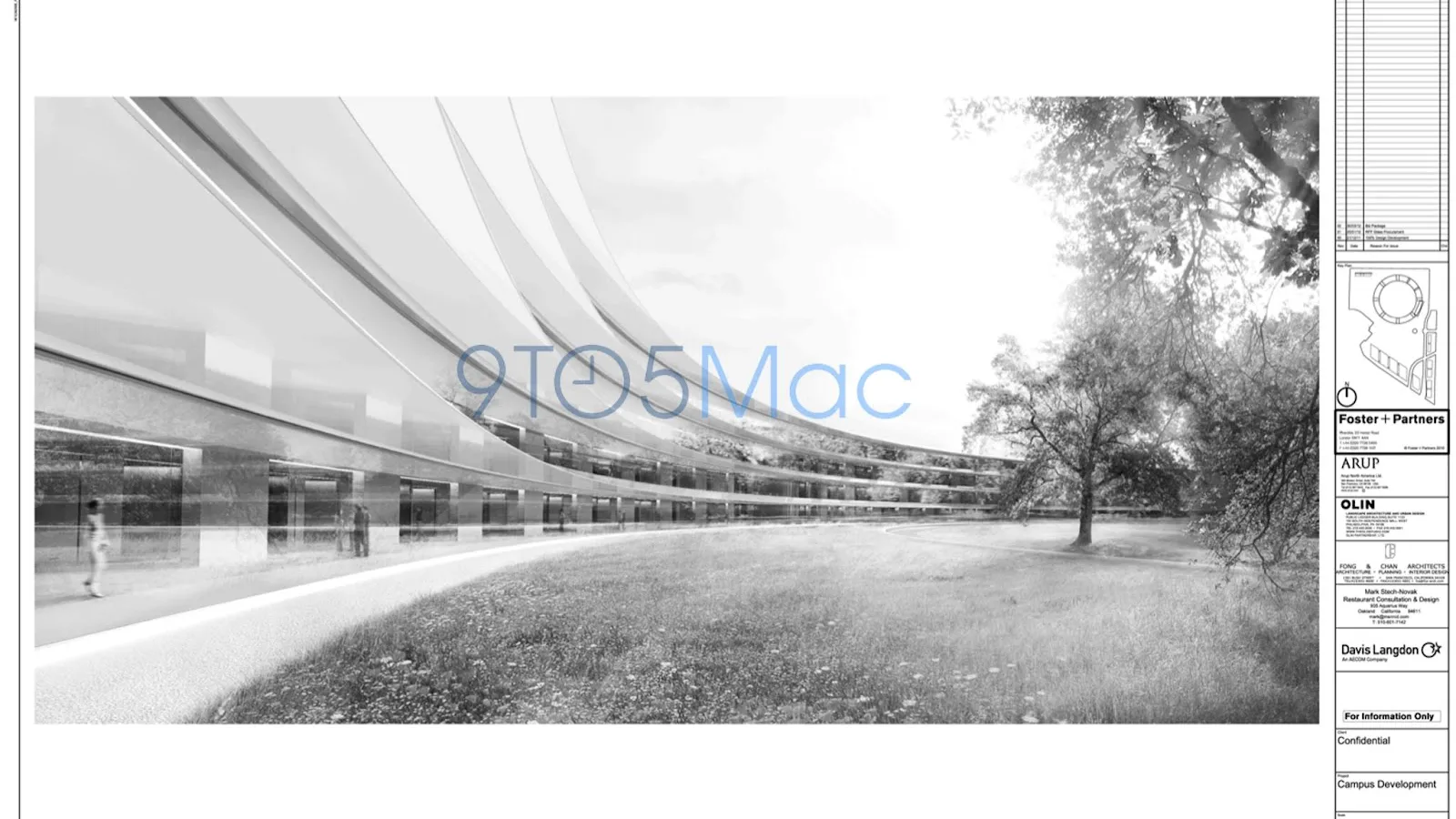 Noi imagini cu viitorul Campus Apple prezintă aspecte fantastice: ziduri de sticlă, un look SF