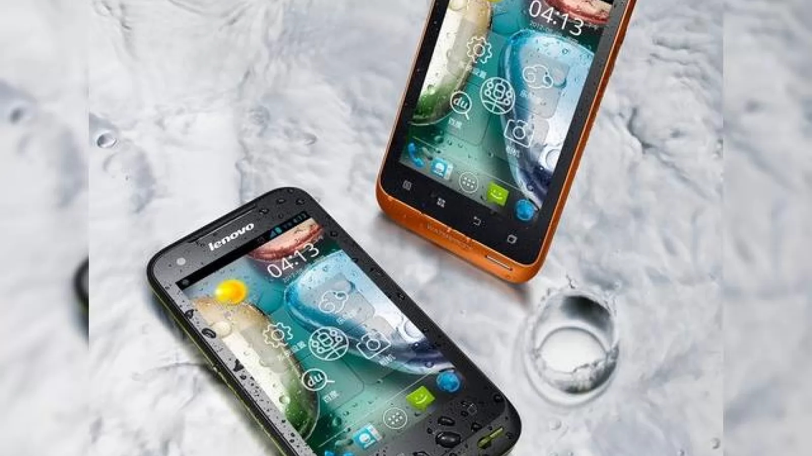 Lenovo A660, smartphone Android cu conectivitate dual-sim fără frică de contactul cu apa