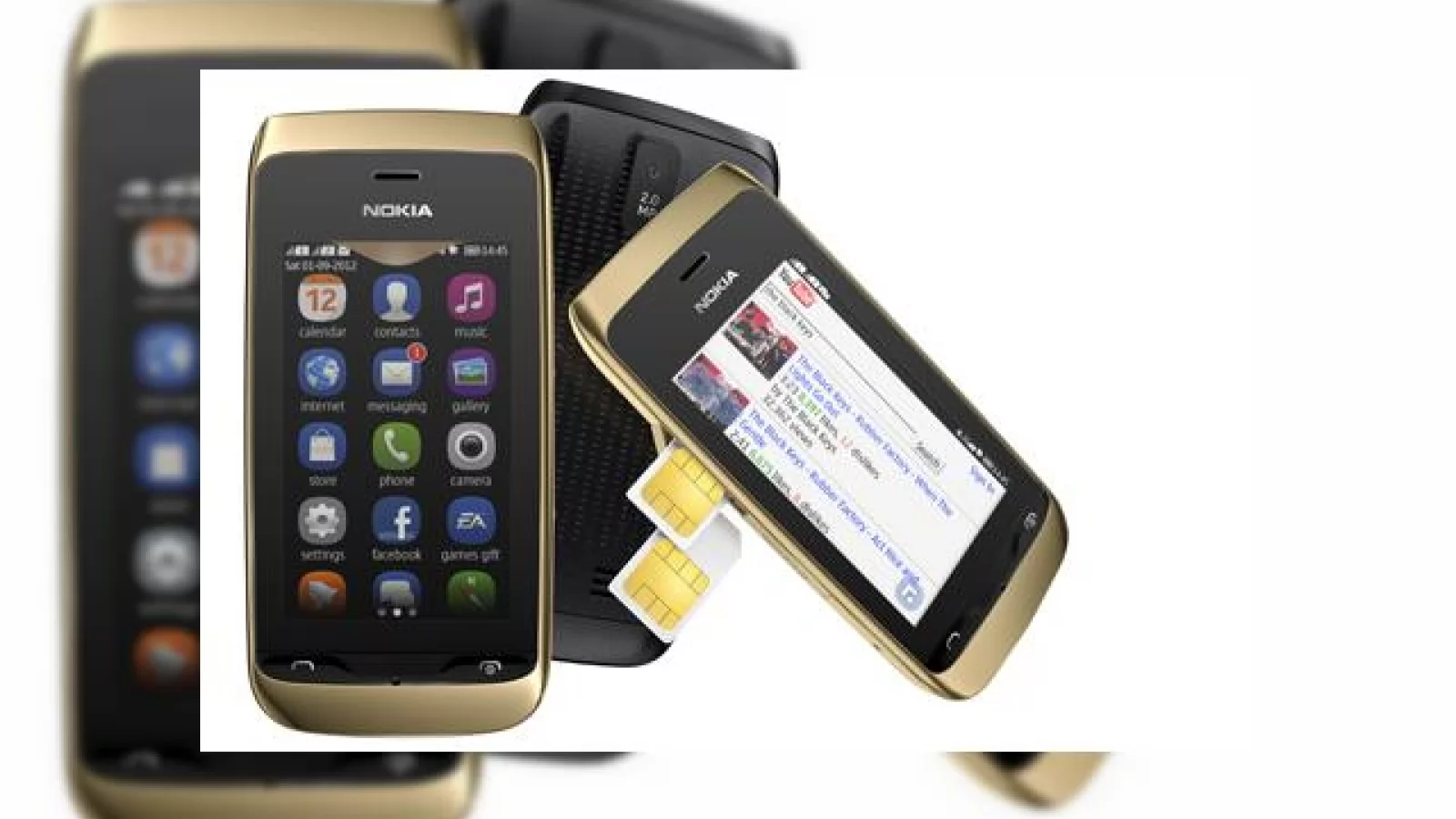 Nokia Asha 308 și 309 - telefoane ieftine cu Asha Touch, sistem de operare bazat pe swipe