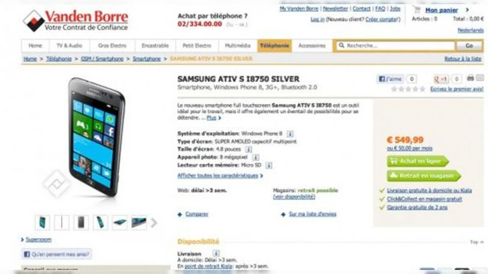 Samsung Ativ S disponibil la prețul de 549.99 euro, mai ieftin decât Nokia Lumia 920 cu 100 de euro!