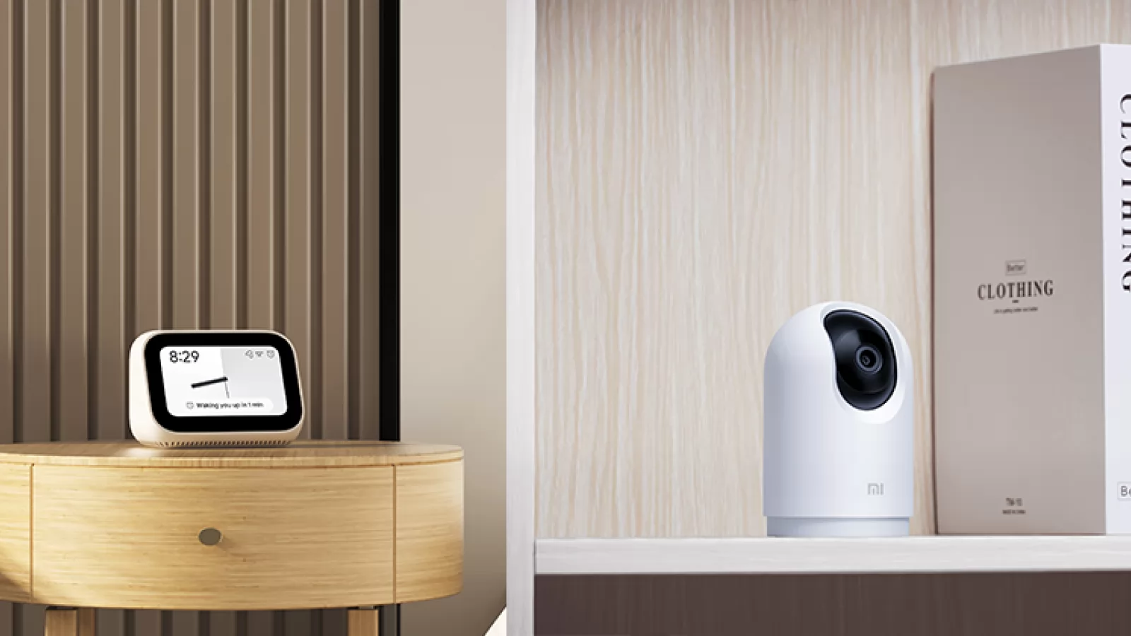 Iată ce a mai lansat Xiaomi astăzi: Mi Smart Clock și Mi 360° Home Security Camera 2K Pro